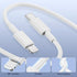 2Pack - USB C to Lightning Cable 2m for iPhone Fast Charger Cable USB-C Power Charging Cable Lead