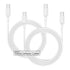 2Pack, Type C to Type C Cable Fast Charging USB C Charger Cable - 2m