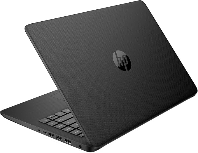 HP 14s-dq0034na Laptop - 14in HD - Intel Celeron N4120 - 4GB RAM - 128GB SSD - Windows 11 - Black