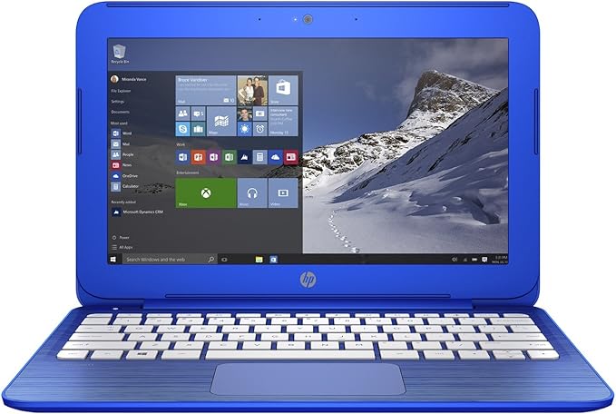 HP Stream 11-R050SA - 11.6" Laptop Intel Celeron N3050 1.6GHz / 2.16GHz Turbo Processor, 2GB RAM, 32GB eMMC, HD Display, HDMI, USB 3.0, Windows 10