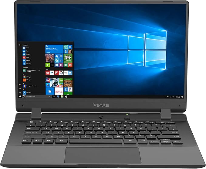 Venturer 14" Windows Notebook - Black