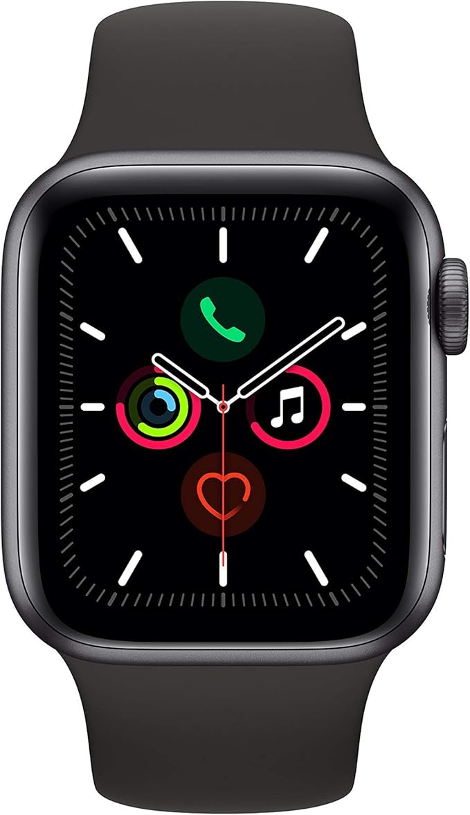 Apple Watch Series 5 (2019) GPS 40 mm - Aluminium Space Gray - Sport band Black