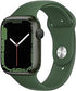 Apple Watch (Series 7) 2021 GPS 41 - Aluminium Green - Sport band Green