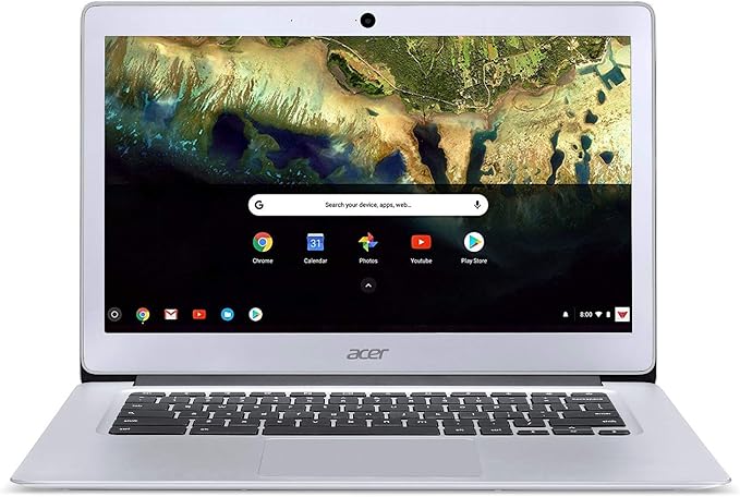 Acer Chromebook 14, Aluminum, 14-inch Full HD, Intel Celeron N3160, 4GB LPDDR3, 32GB, Chrome, CB3-431-C5FM