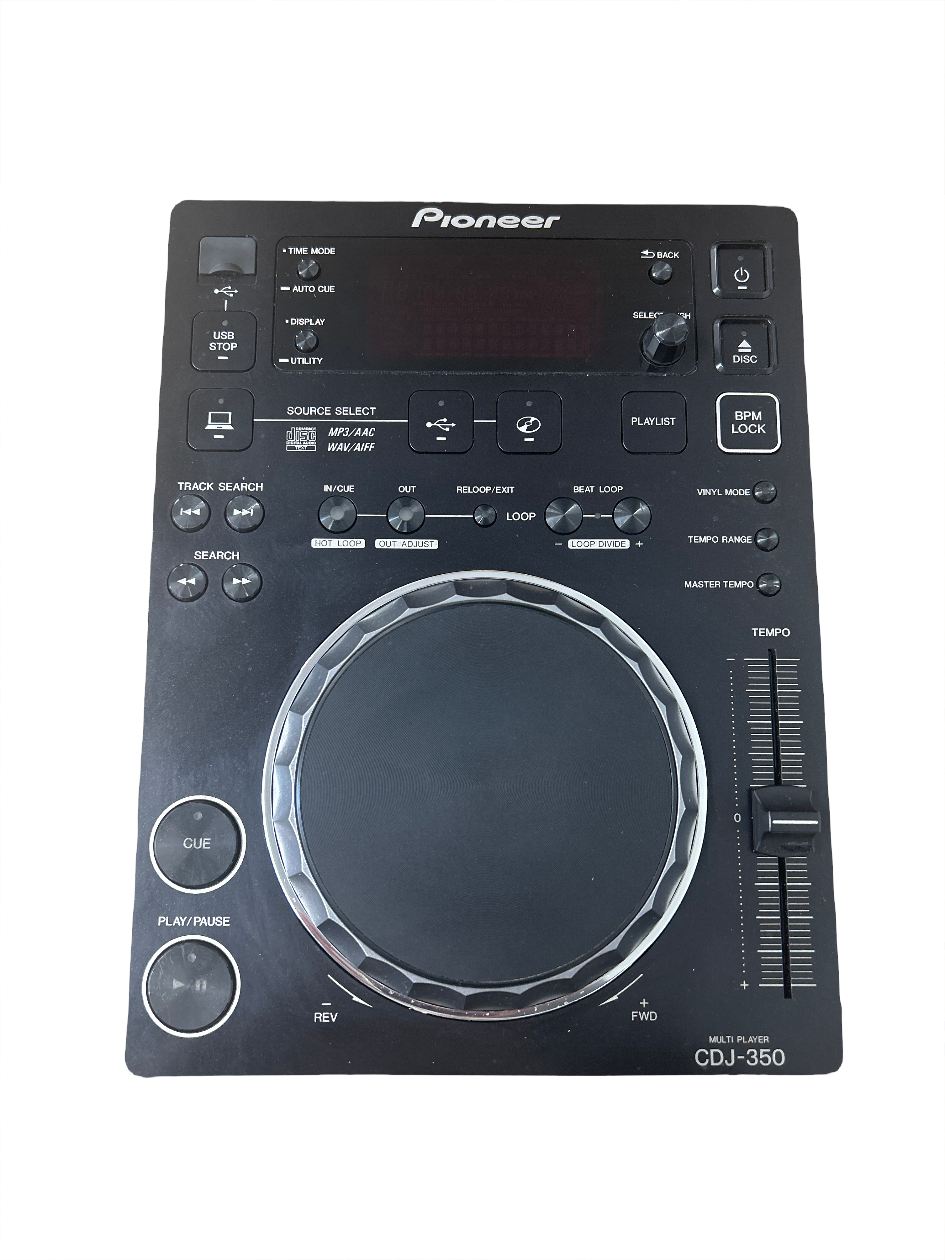 Pioneer DJ CDJ-350 and DJM-350 Professional DJ Equipment Package