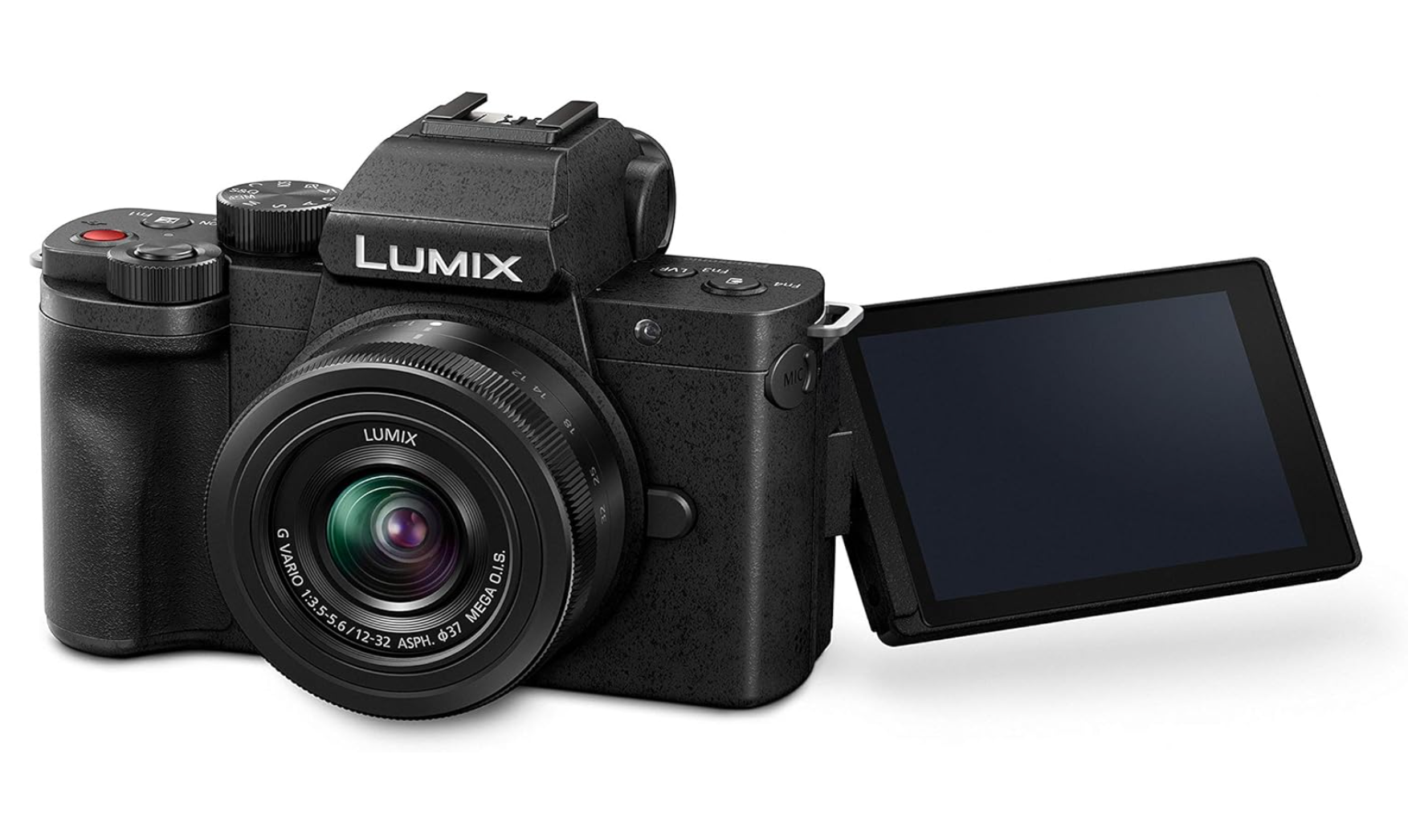 Panasonic LUMIX DC-G100KEB-K Vlogging Camera with LUMIX G Vario 12-32 mm f3.5-5.6