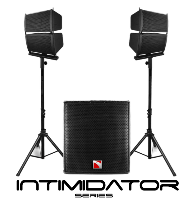 Intimidator 3 18" Line Array 2000W Full Sound System