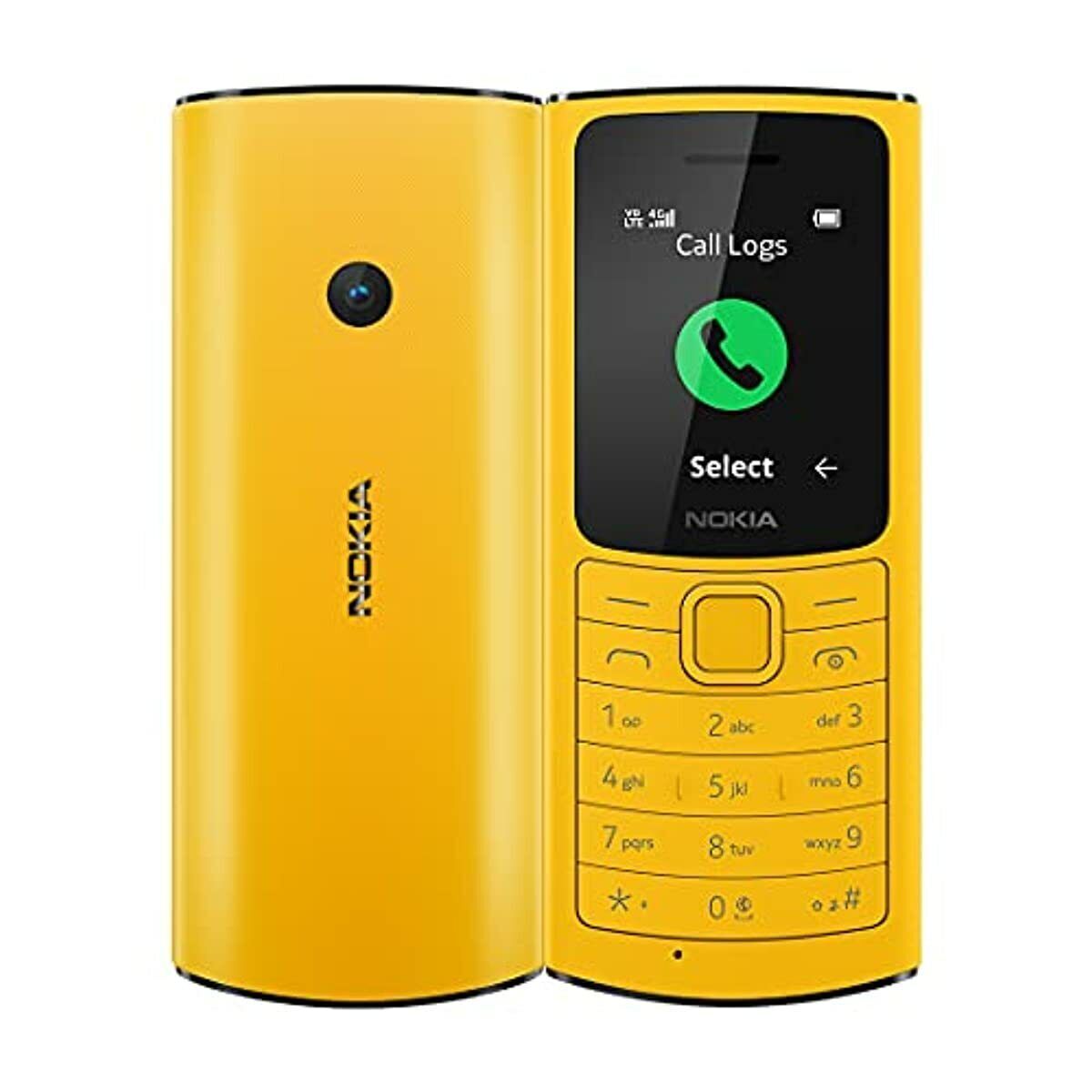 Nokia 110 4G with Volte HD Calls, Up to 32GB External Memory